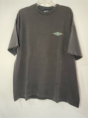 Vintage Billabong Faded Black Graphic T-Shirt  Men's XL 90s Surf Skate Tee